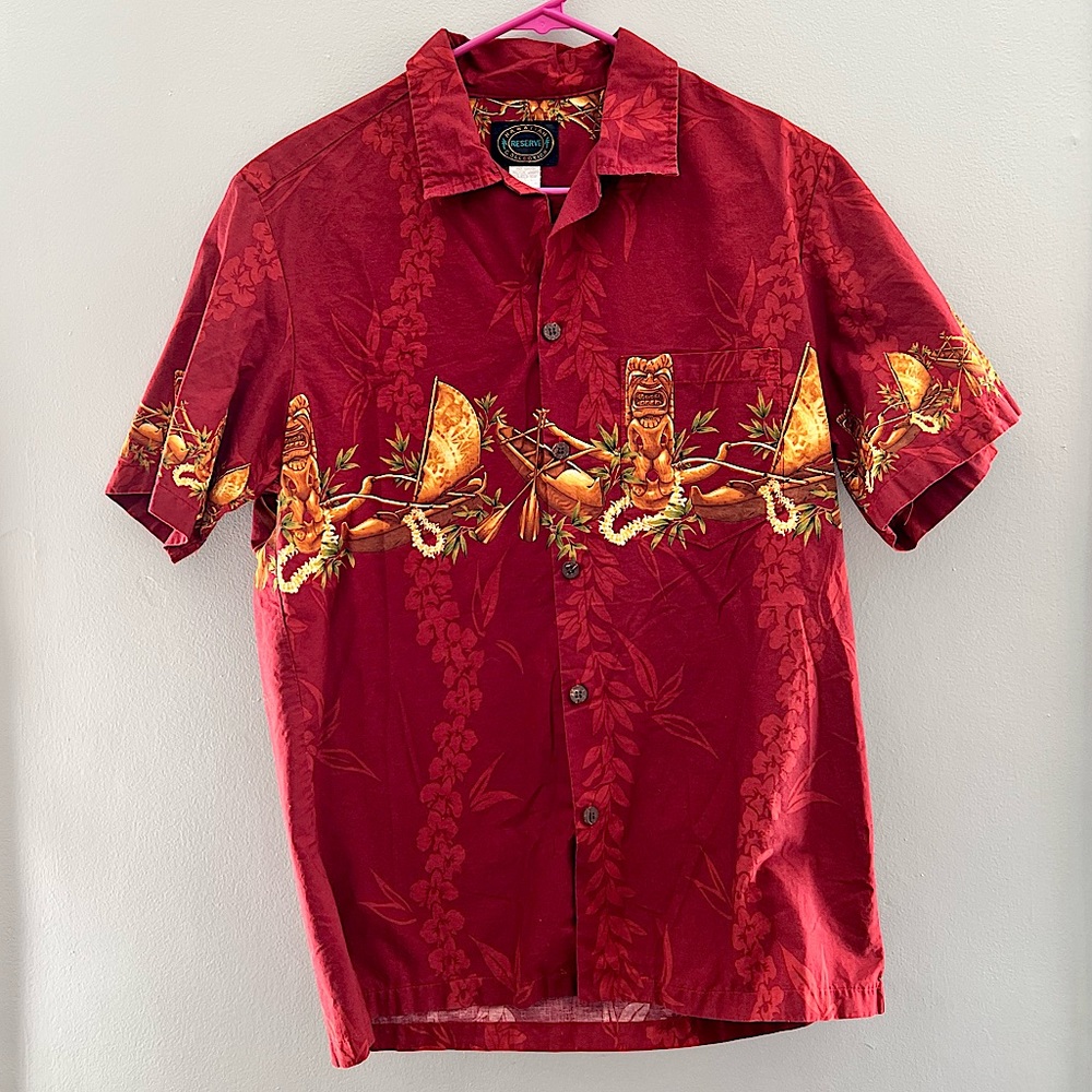Vintage Hawaiian Reserve Collection Men’s Shirt - Made in Hawaii